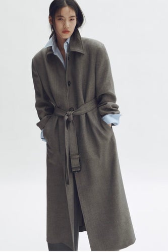 Stella McCartney x H&M grå kappa, Strl XS