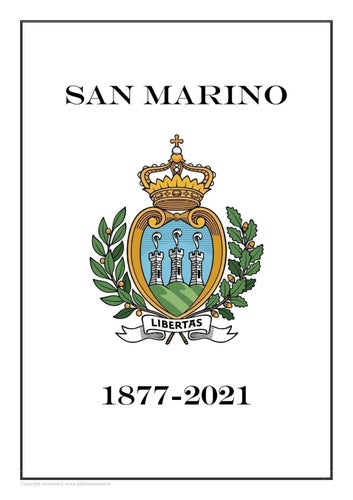 San Marino 1877 - 2021  PDF DIGITAL  STAMP  PAGES INGA FRIMÄRKEN!!
