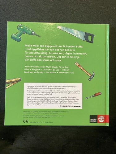 Bok - Snickra Mulle Mecks första bok av George Johansson & Jens Alhbom