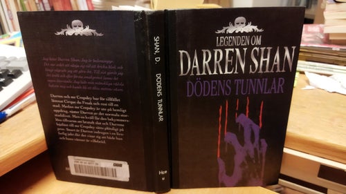 Dödens tunnlar - Darren Shan. Bok. Very Fine plus, BM
