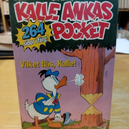Kalle Ankas pocket nr 101, NY, inplastad