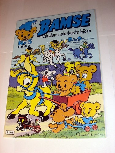 BAMSE 1990 3 (svensk) NY OLÄST