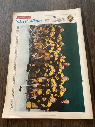 Tidningen Rekord med Sportrevyn nr 4 1964