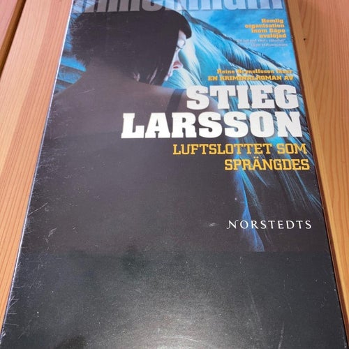 STIEG LARSSON- LUFTSLOTTET SOM SPRÄNGDES. NY! 19 CD.