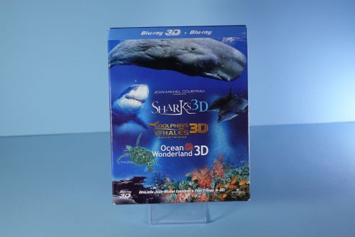 Sharks & Dolphins and whales & ocean Wonderland 3D Blu-Ray