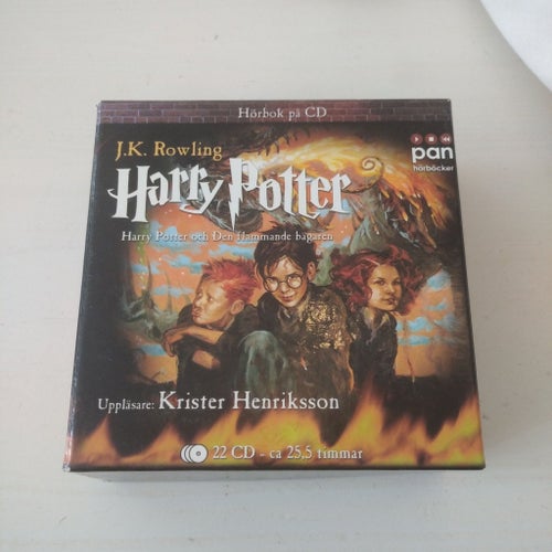 Harry Potter och den flammande bägaren - Ljudbok på CD
