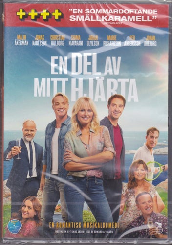 DVD / En Del Av Mitt Hjärta / Malin Åkerman, Jonas Karlsson / Ny & Inplastad