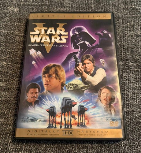 STAR WARS - RYMDIMPERIET SLÅR TILLBAKA (1980) SVE 2 DVD LIM ED UTG I MKT FIN!