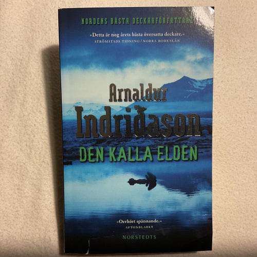 Arnaldur Indridason, 4 pocket, kriminalromaner, prisbelönt författare