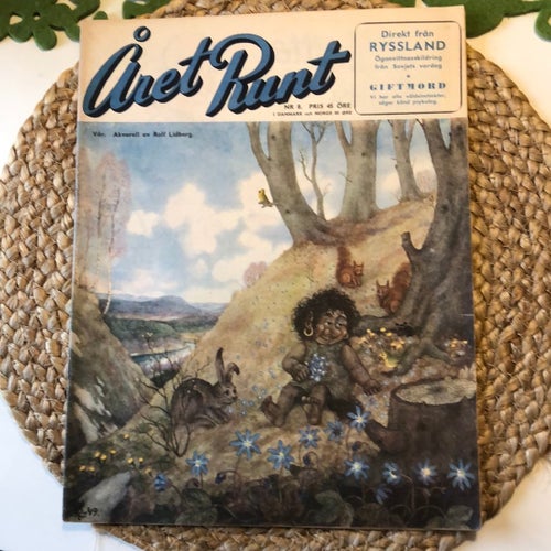 Tidning: Året Runt Nr 8, 1949