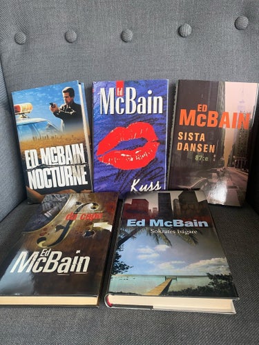 Ed McBain - diverse titlar (6 böcker - 5+1)