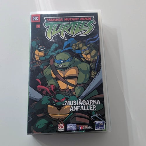 Teenage Mutant Ninja Turtles - Musjägarna Anfaller (VHS)