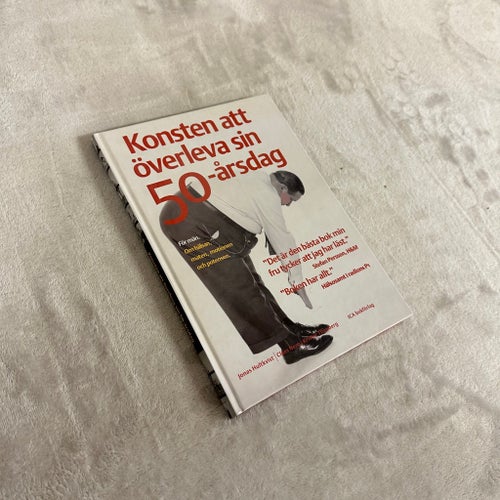 Konsten att överleva sin 50-årsdag – Humorbok | ISBN 91-535-2427-2