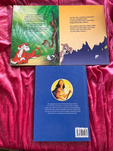 Disney's Klassiker Djungelboken, Lady och Luffsen & Pocahontas
