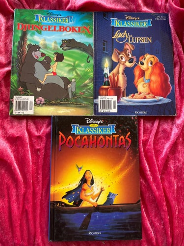 Disney's Klassiker Djungelboken, Lady och Luffsen & Pocahontas