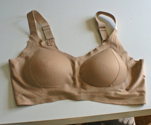 Beige behå, storlek L/XL Ny