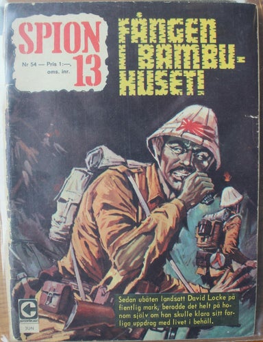 Spion 13 1967 NR 54 Fången i bambuhuset!