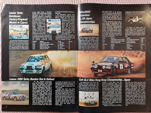 Mitsubishi Motors jan 1984 no 14