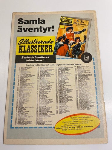 * Illustrerade Klassiker Nr 152    *