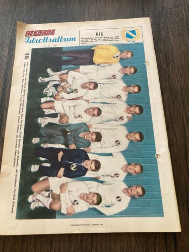 Tidningen Rekord med Sportrevyn nr 15 1964