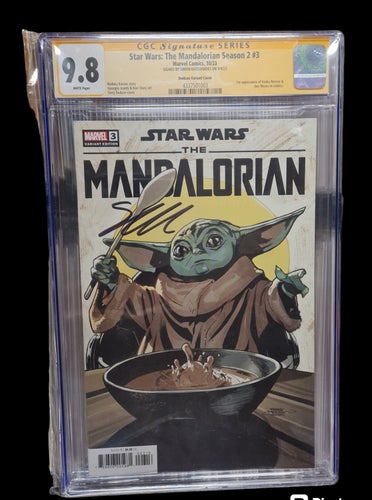CGC (9.8) Signed Star Wars the Mandalorian (2023 Marvel) Season 2 #3C