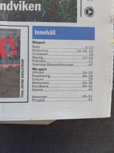 Idrottsbladet IB Motorsport nr 24 2002