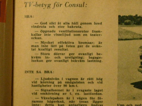 Nytest av Ford Consul från 1951