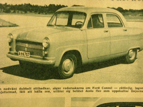 Nytest av Ford Consul från 1951