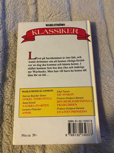 Annie av Leonore Fleischer, Wahlströms Klassiker