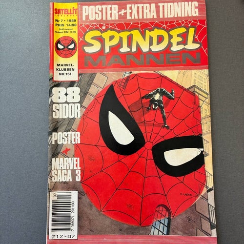Spindelmannen nr 7 1989 Spider-man
