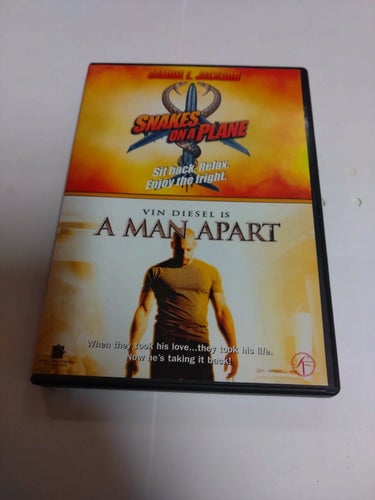 DVD Snakes on a Plane // A Man Apart TOPPSKICK