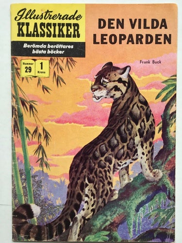Ill Klassiker - 29. Den vilda leoparden. VG-FN