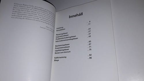 Det öppna lärorummet av Anette Eliasson, Rigmor Lindo, 1999