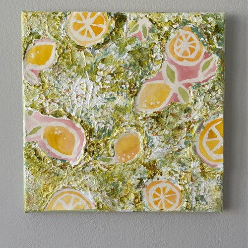 Original målning - ”When life gives you lemons”