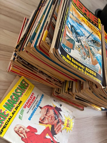 Seriemagasinet tidningar 1980talet
