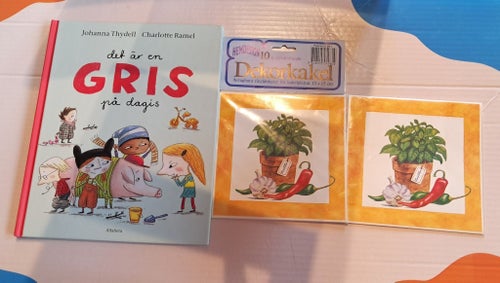 Det är en gris på dagis av Johanna Thydell och Charlotte Ramel