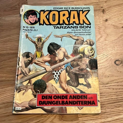 Korak Tarzans Son - Edgar Rice Burroughs - 1976