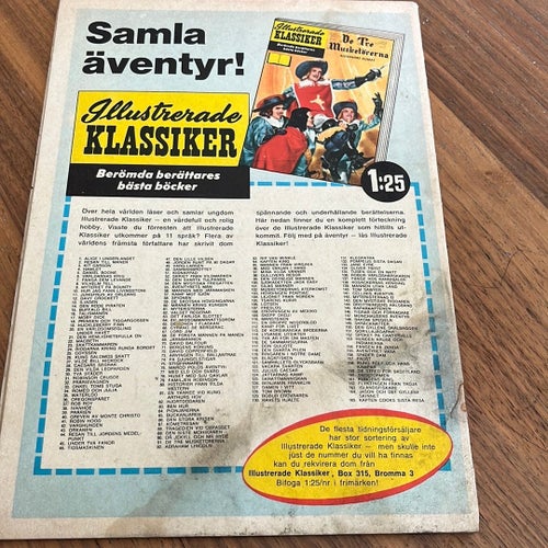 Illustrerade Klassiker Nr 175 Den långa resan
