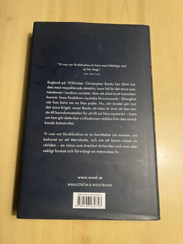 Vi som var föräldralösa av Kazuo Ishiguro, 2017
