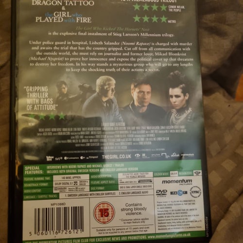 The Girl Who Kicked the Hornets' Nest (DVD)