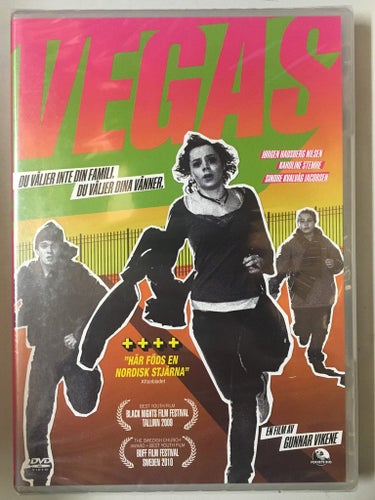 DVD Vegas Best Youth Film Svensk text INPLASTAD