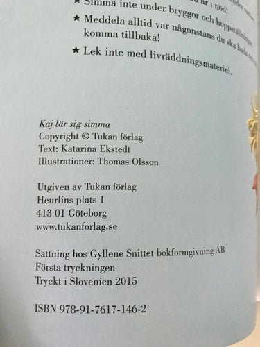 KAJ LÄR SIG SIMMA + KAJ LÄR SIG RIDA Katarina Ekstedt