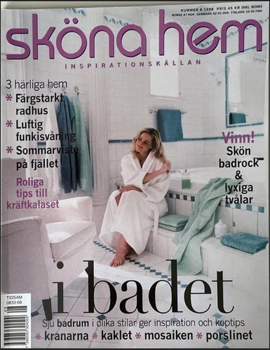 Sköna hem 8 1998 Barbro Råsbrant, Vibeke Westman, Annelie Öster