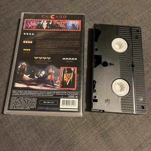 Chicago (2002) - Sv text, VHS (Beg)