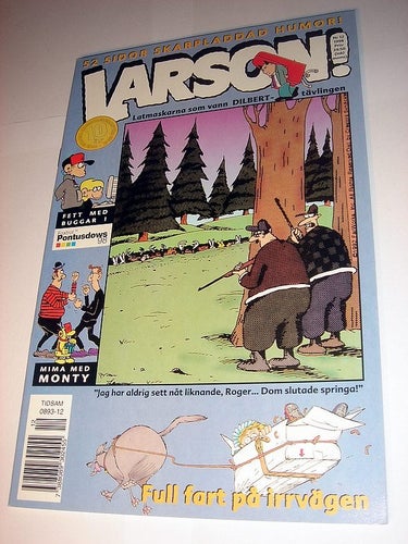 LARSON (svensk) NY OLÄST Nr 12 1998 !!!
