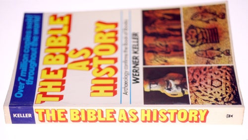 The Bible As History by Werner Keller-English paperback book-published 1974-210g