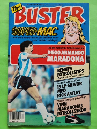 Buster nr 7 från 1988