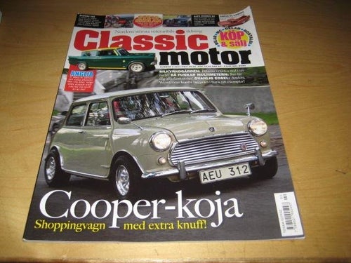 CLASSIC MOTOR NR 2 2012. FORD ANGLIA 1962,EDSEL VILLAGER,M.M