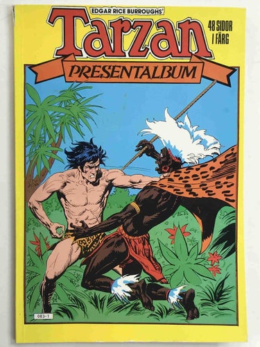 Tarzan presentalbum - 1984. VG-FN