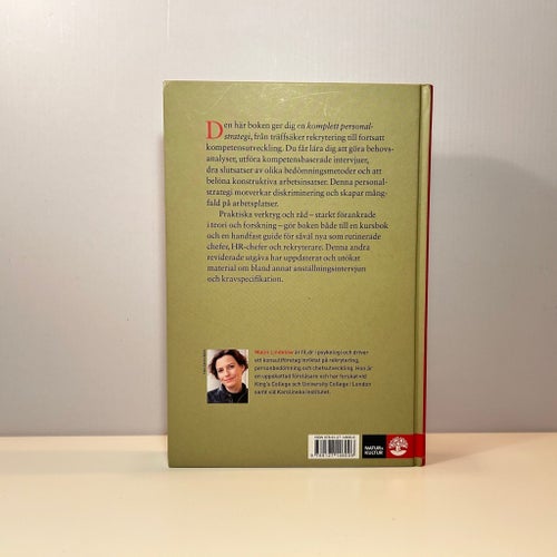 Kompetensbaserad Personalstrategi - Malin Lindelöw - 2016 - Inbunden